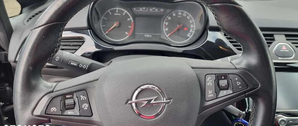 Opel Corsa cena 36900 przebieg: 77000, rok produkcji 2016 z Mikołów małe 352